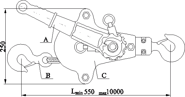 Ciągarka górnicza linowa CGL-10